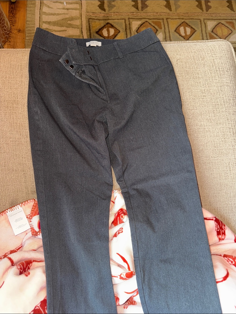 LOFT Women’s Charcoal Dress Pants